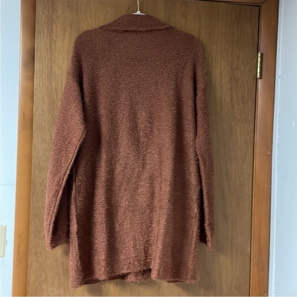 size XL brown double breasted sweater Blazer - Picture 5 of 5